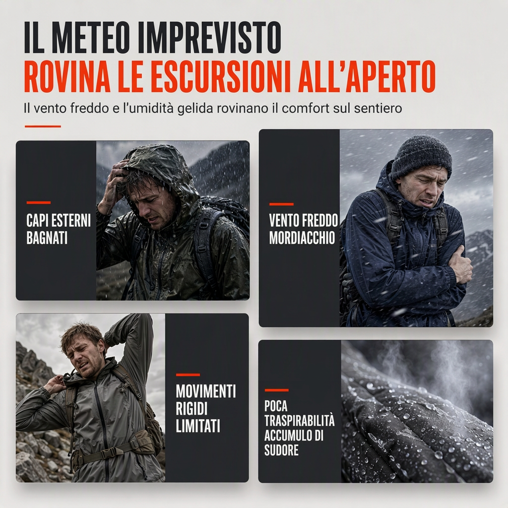 ⏰ Ultimo Giorno di Saldi – SCONTO 50% ✨Giacca a vento outdoor da uomo con cappuccio staccabile