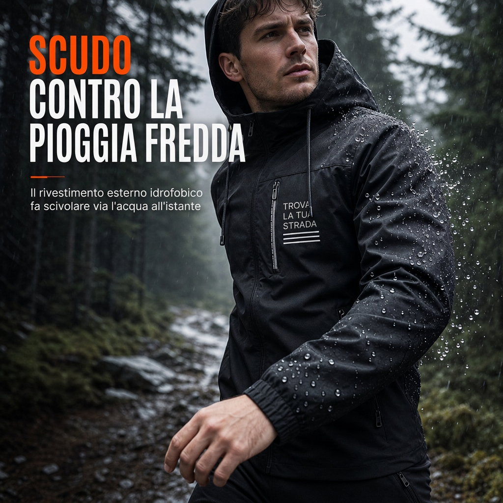 ⏰ Ultimo Giorno di Saldi – SCONTO 50% ✨Giacca a vento outdoor da uomo con cappuccio staccabile